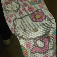 Sarung jok motor motif HELLO KITTY berkualitas