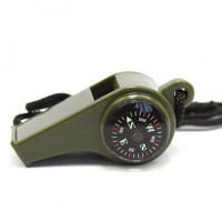 Jual 3 in 1 Peluit Kompas Thermometer Multifungsi - Compass Whistle Suhu Murah