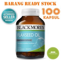 Jual Blackmores Flaxseed Oil BPOM Kalbe - 100 kapsul Murah