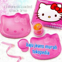 Jual Hello Kitty Plate Set Tupperware Malaysia Murah