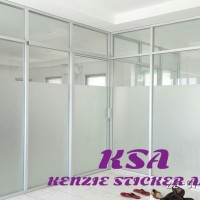 Jual sticker/stiker kaca film sanblas motif es Murah