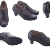 6609GF,sepatu kulit asli cibaduyut formal/kerja/pesta wanita/perempuan