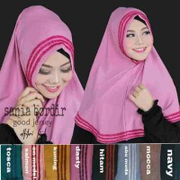 Grosir jilbab instan bergo khimar pashmina jumbo | SANIA BORDIR