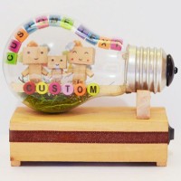 Jual Lampu Hias Danbo Family Dalam Bohlam Unik Bisa Custom Untuk Kado Murah