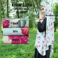 GROSIR JILBAB MURAH KHIMAR LUCU LIGHTA MOTIF BUNGA SYARI N