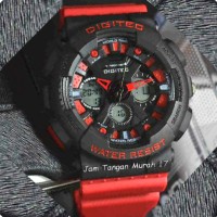 Jam Tangan Cowok Keren Dan Sporty Digitec Limited Edition Red