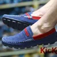 SEPATU CASUAL PRIA KICKERS SLIP ON TRIS