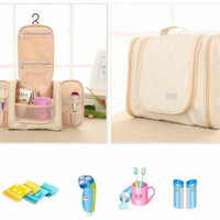 Jual Travel Organizer Toiletries Bag/ Tas Travel Serbaguna Murah