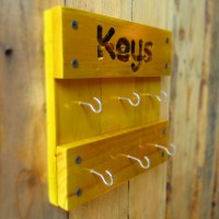 Jual Tempat Gantungan Kunci Kayu Jati Belanda Murah