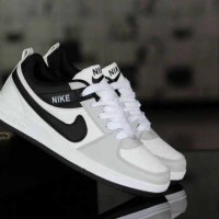 Nike Air Force One Import Sepatu Pria Kets Casual Kuliah Sneakers #4