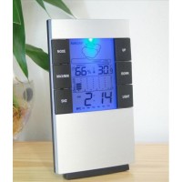 Jual Jam Meja 7 in 1 Termometer, Higrometer, WeatherForecast, Backlight Dll Murah