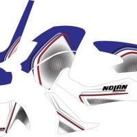 Jual Stiker Yamaha Nmax Nolan Helm Spec B Baru | Aksesoris Sticker S