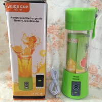 BLENDER JUICE/JUS CUP 400ML PORTABLE USB BISA DICAS & POWERBANK MURAH