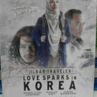 Buku Novel National Best Seller : Jilbab Traveler Love Sparks In Korea