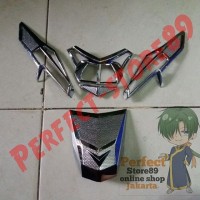 Jual Garnish cover lampu stop dan lampu sen vario 150 / 125 LED crum Murah
