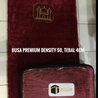 Jual Sajadah Busa Bulu Rasfur tebal 4CM + free Tas (density busa 50) Murah