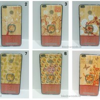Softcase Motif Kayu + Standing Ring for Xiaomi Redmi 3 Pro