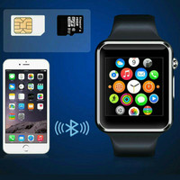 Smartwatch A1 support sim card, memory card dan kamera