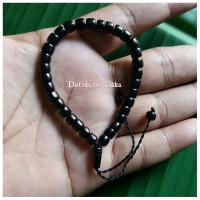 grosir per 10 pcs gelang tasbih kokka kaukah 33 mardjan kepala hitam