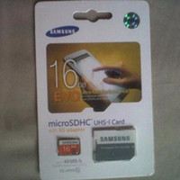 Memory/Memori Card Samsung 16gb MicroSDHC EVO Class 10 (48MB/s) with A