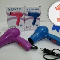 Jual Hairdryer Pengering rambut mini Mermaid MD-258 Hair Dryer Hairdrayer Murah