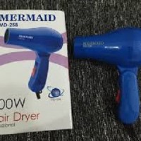 Jual PENGERING rambut Hairdryer mini Mermaid MD-258 Hair Dryer Hairdrayer Murah