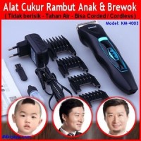 Jual MESIN CUKUR RAMBUT Kemei KM-3006 Hair Clipper Pencukur pemotong alat Murah