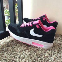 sepatu nike air max woman cewek hitam putih pink vietna Diskon