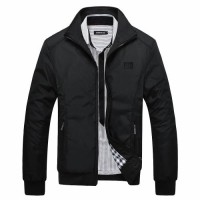 Jual Jaket Inv Bomber Simple Black Murah