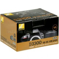 Kamera DSLR Nikon D3300 Lensa Kit 18-55 VR II Garansi Resmi 1 Tahun