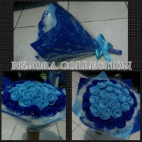 Jual bunga flanel / bunga wisuda handmate Murah