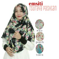 jilbab Pashmina Instant syari - menutup dada