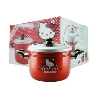 Jual Panci Panca Guna / Panci Kukusan Hello Kitty Colan 24cm Tutup Kaca Murah