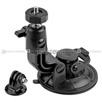 Action Cam Suction Cup 9cm With Tripod Mount & Knob Screw For Sj4000/s