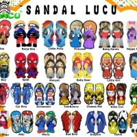 Jual sancu sandal lucu harga grosir reseller 12 pasang Murah