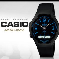 JAM TANGAN PRIA CASIO AW-90H-2B ORIGINAL MURAH
