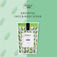 Jual Fleecy Face n Body Scrub Green Tea - Fleecy GreenTea original Murah