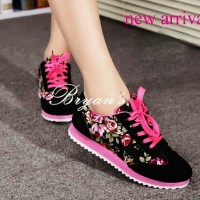 jual white kets flowers sepatu kets wanita grosir jual white kets flowers sepatu kets wanita grosir