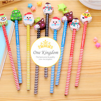 Jual Pensil santa, pensil kayu, hadiah natal, bingkisan natal, ONE KINGDOM Murah