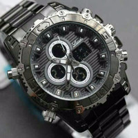 BEST SELLER!! JAM TANGAN PRIA COWOK LAKI LAKI MERK LASEBO RANTAI FULL