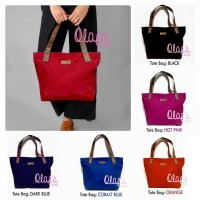Jual Tas Kerja Wanita| Tote Bag Kanvas| Tas kuliah cewek Motif POLOS Murah