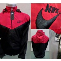 Jaket Hoodie Pria Nike Parasut / Jaket Sweater Cowok Distro