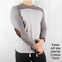 kaos cotton lengan panjang