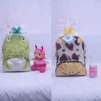 Jual tas ransel sekolah anak paud/tk gambar karakter /sovenir ultah Murah