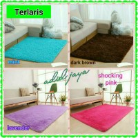 Jual karpet bulu rasfur lembut tebal 5cm Murah