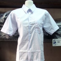 Baju Pendek Polos No. S, M, L (Seragam Sekolah)