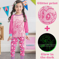 GLOW - Baju Setelan Piyama Tidur Anak - MY LITTLE PONY (SL1623)