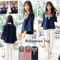 jual bohemian top atasan wanita boho tassel kemeja twiscone fit to l spica store jual bohemian top atasan wanita boho tassel kemeja twiscone fit to l spica store