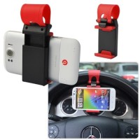 Jual Lazypod Setir Mobil Car Steering Mount Holder for Smartphone Murah