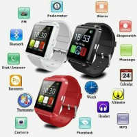 Jual SMARTWATCH U8 / SMART WATCH U8 RED BLACK WHITE Murah